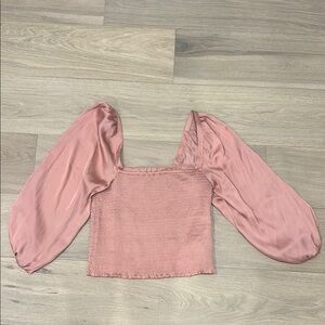 J Crew pink blouse